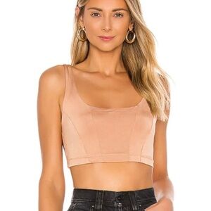 Free People Pink Crop Top